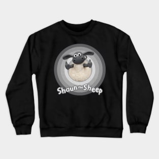 Vintage TV Series The Sheep Cartoon Shaun Crewneck Sweatshirt